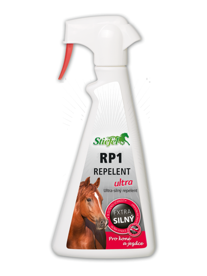 Obrázek Repelent RP1 Ultra - Ultrasilný sprej pro koně a jezdce