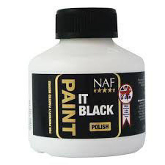 Picture of NAF Paint It Black černý lak na kopyta