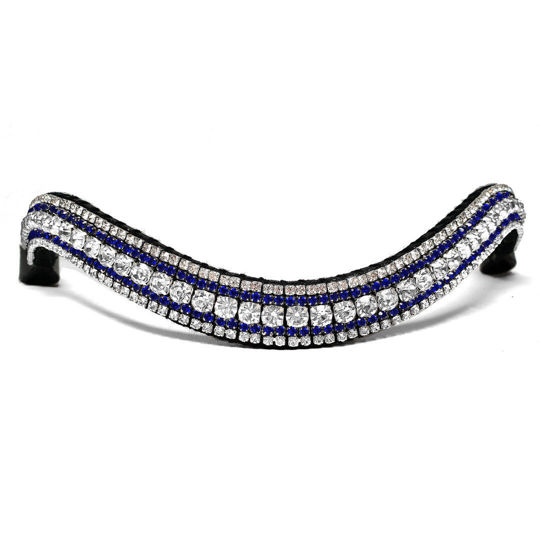 Picture of Browband Crystal & Blue